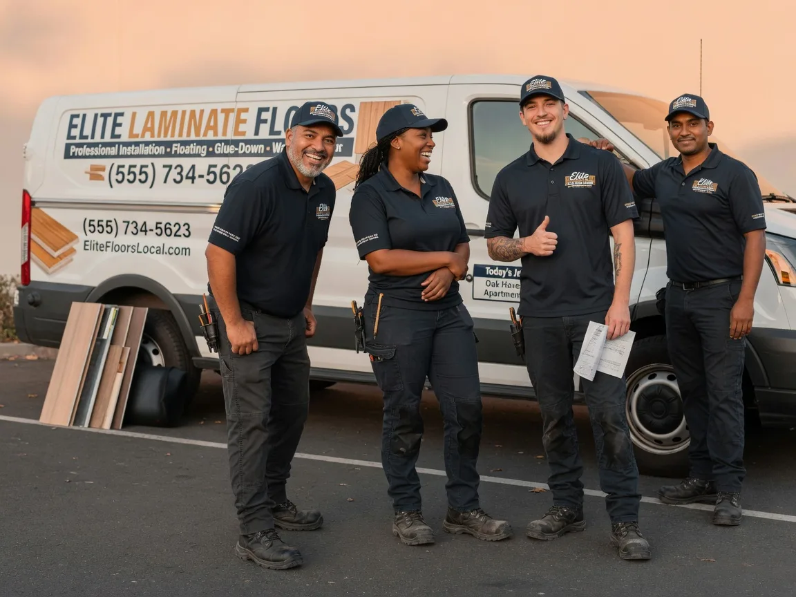 Laminate flooring installation company in Gibson, LA